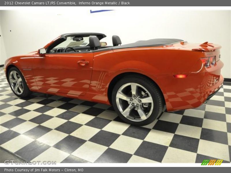  2012 Camaro LT/RS Convertible Inferno Orange Metallic