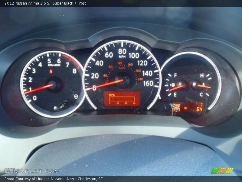  2012 Altima 2.5 S 2.5 S Gauges