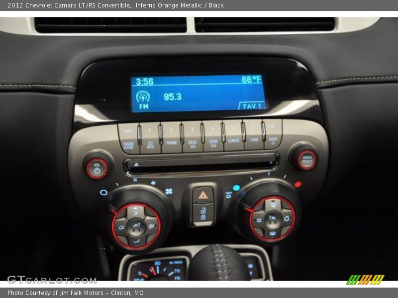 Audio System of 2012 Camaro LT/RS Convertible
