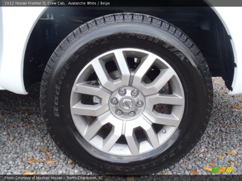 Avalanche White / Beige 2012 Nissan Frontier SL Crew Cab