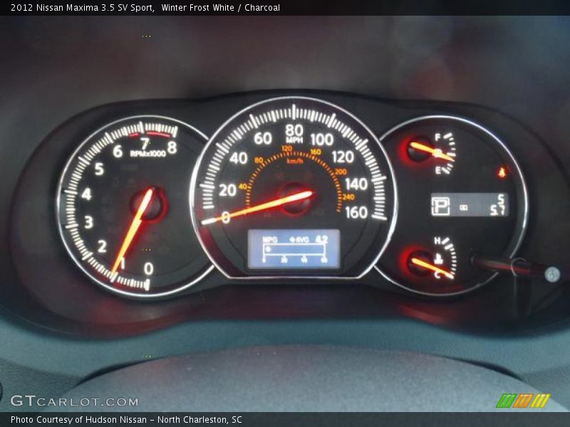  2012 Maxima 3.5 SV Sport 3.5 SV Sport Gauges