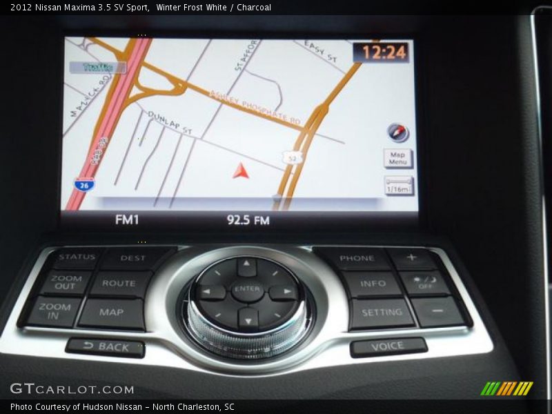 Navigation of 2012 Maxima 3.5 SV Sport