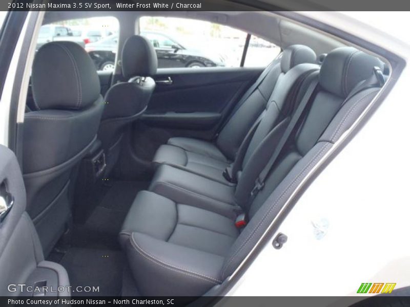 Winter Frost White / Charcoal 2012 Nissan Maxima 3.5 SV Sport