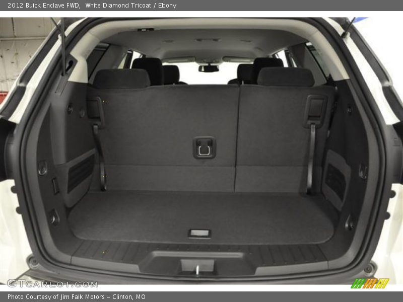 White Diamond Tricoat / Ebony 2012 Buick Enclave FWD