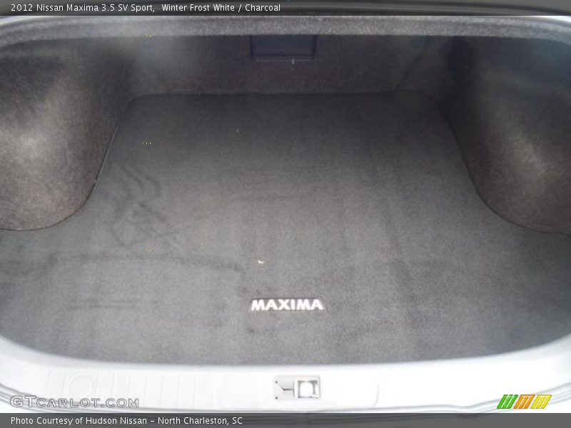 Winter Frost White / Charcoal 2012 Nissan Maxima 3.5 SV Sport