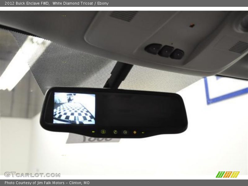White Diamond Tricoat / Ebony 2012 Buick Enclave FWD