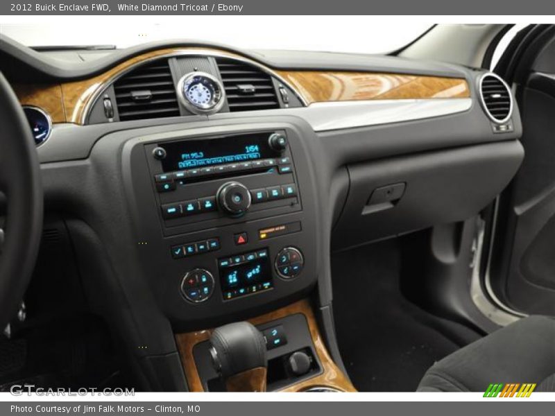 White Diamond Tricoat / Ebony 2012 Buick Enclave FWD