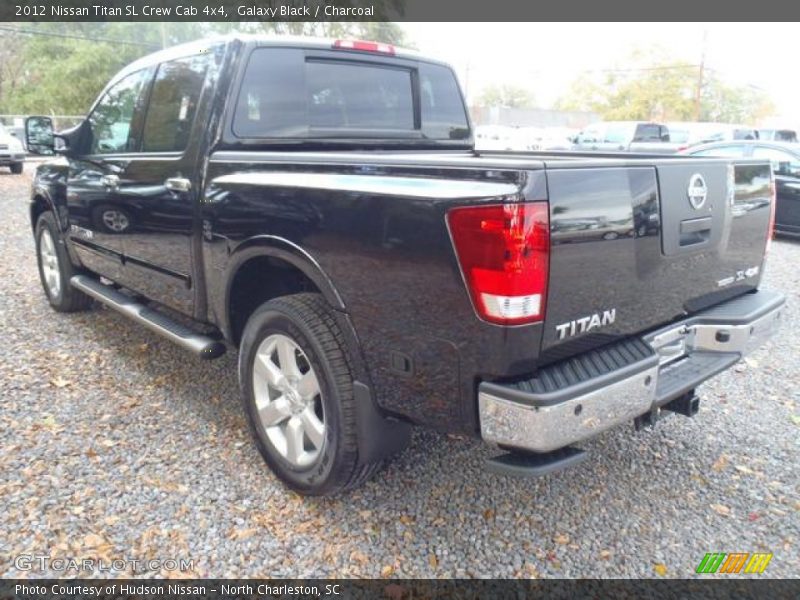 Galaxy Black / Charcoal 2012 Nissan Titan SL Crew Cab 4x4