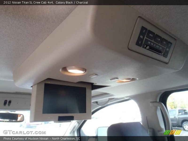 Galaxy Black / Charcoal 2012 Nissan Titan SL Crew Cab 4x4