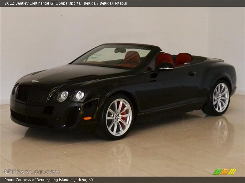 Front 3/4 View of 2012 Continental GTC Supersports