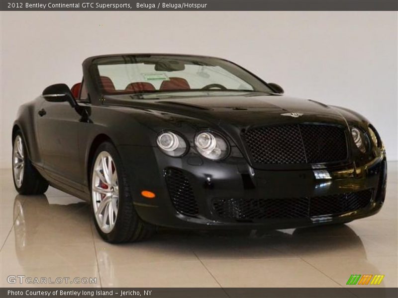 Front 3/4 View of 2012 Continental GTC Supersports