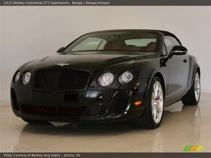 Front 3/4 View of 2012 Continental GTC Supersports