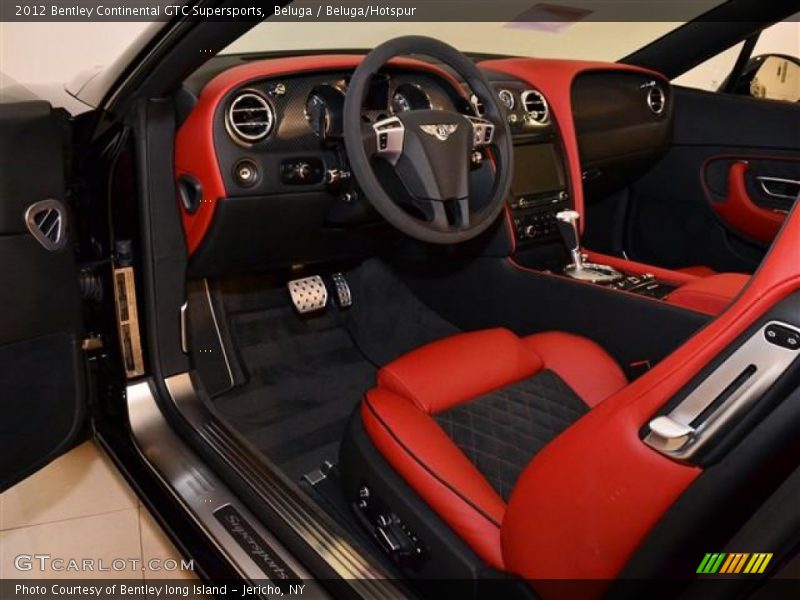  2012 Continental GTC Supersports Beluga/Hotspur Interior