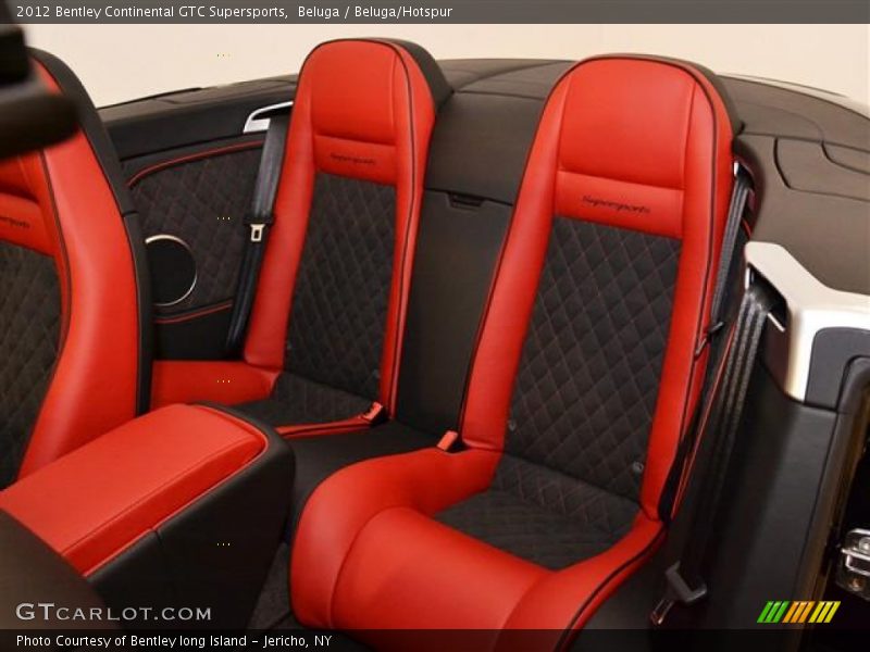  2012 Continental GTC Supersports Beluga/Hotspur Interior