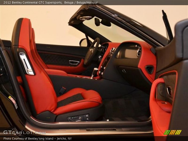  2012 Continental GTC Supersports Beluga/Hotspur Interior
