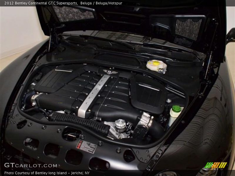  2012 Continental GTC Supersports Engine - 6.0 Liter Twin-Turbocharged DOHC 48-Valve VVT W12