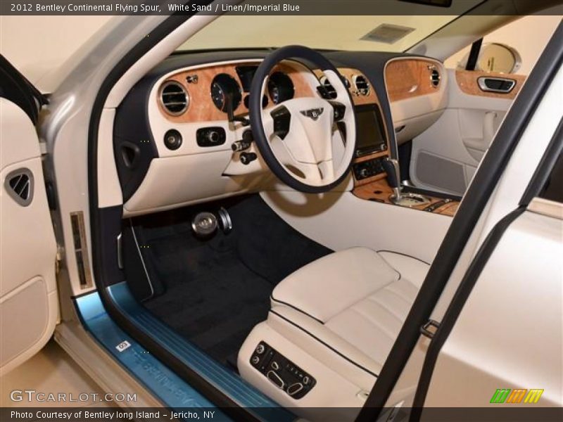  2012 Continental Flying Spur  Linen/Imperial Blue Interior