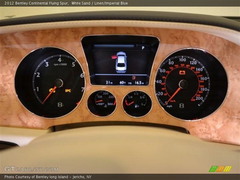  2012 Continental Flying Spur   Gauges