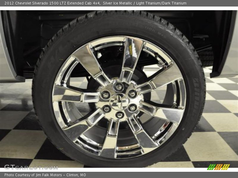  2012 Silverado 1500 LTZ Extended Cab 4x4 Wheel