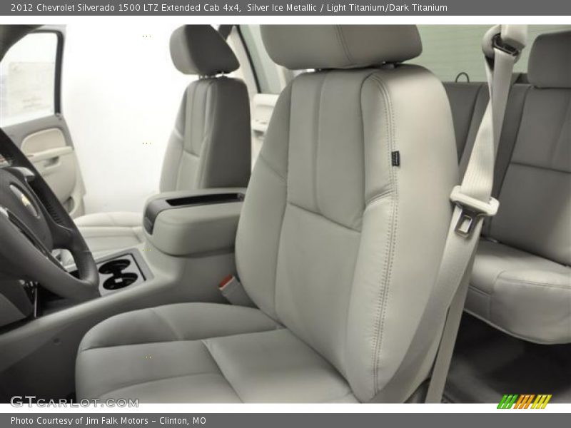 Silver Ice Metallic / Light Titanium/Dark Titanium 2012 Chevrolet Silverado 1500 LTZ Extended Cab 4x4