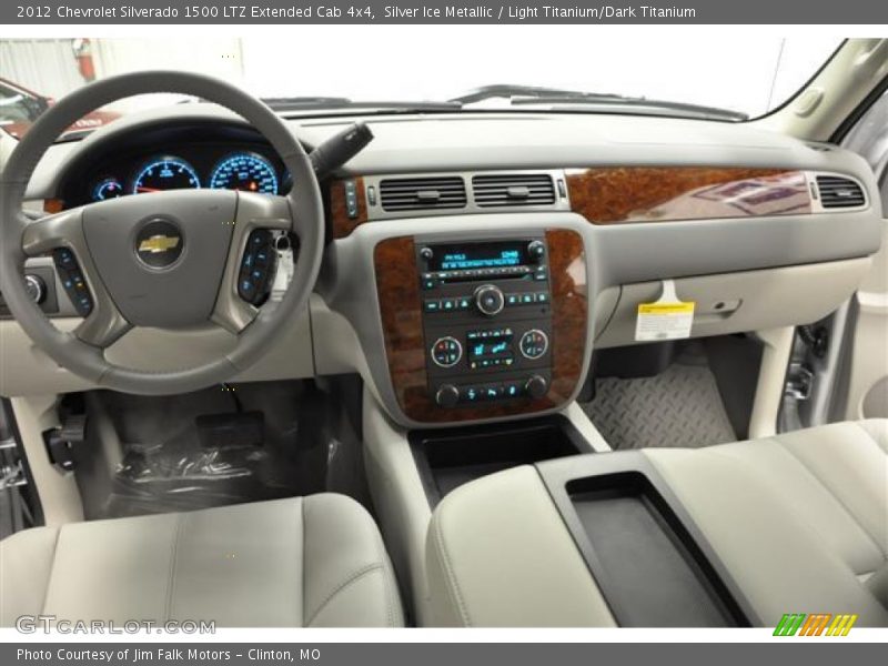 Dashboard of 2012 Silverado 1500 LTZ Extended Cab 4x4