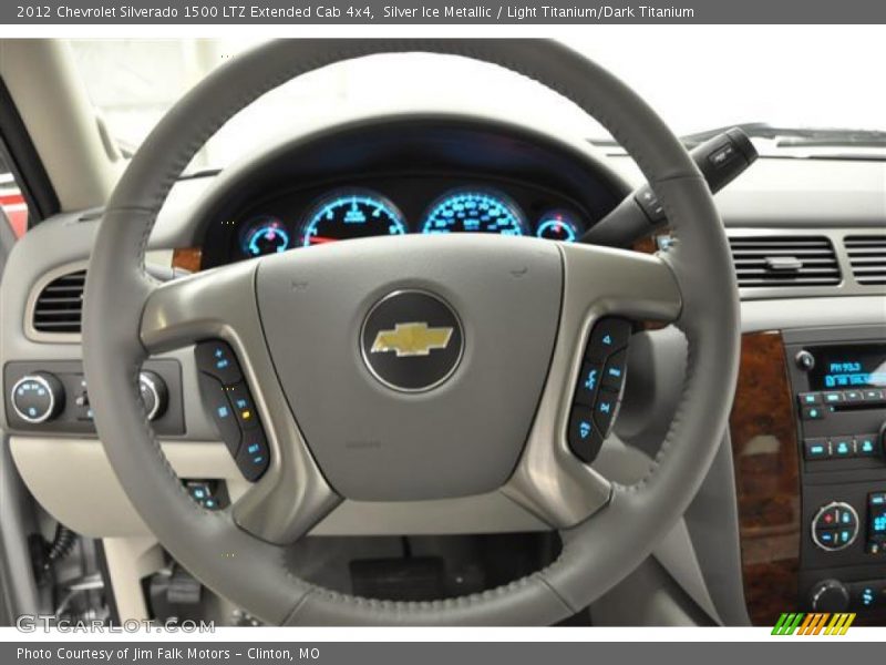  2012 Silverado 1500 LTZ Extended Cab 4x4 Steering Wheel