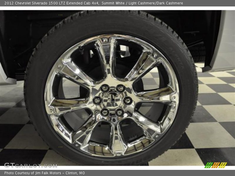  2012 Silverado 1500 LTZ Extended Cab 4x4 Wheel