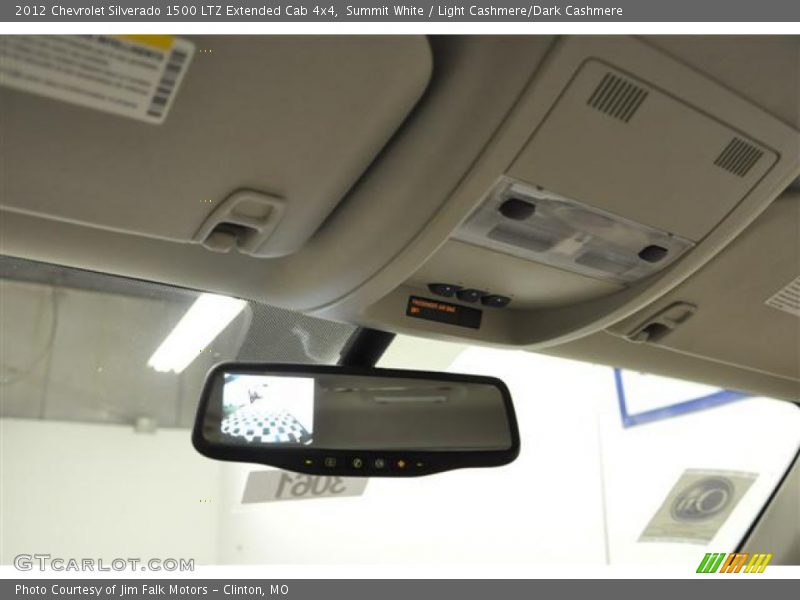 Summit White / Light Cashmere/Dark Cashmere 2012 Chevrolet Silverado 1500 LTZ Extended Cab 4x4