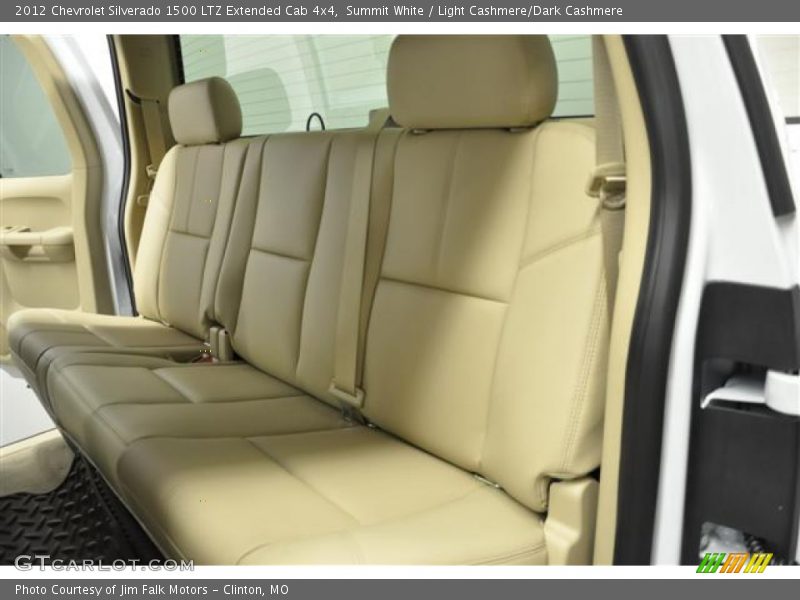 Summit White / Light Cashmere/Dark Cashmere 2012 Chevrolet Silverado 1500 LTZ Extended Cab 4x4