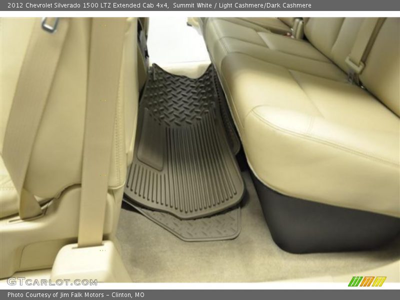 Summit White / Light Cashmere/Dark Cashmere 2012 Chevrolet Silverado 1500 LTZ Extended Cab 4x4