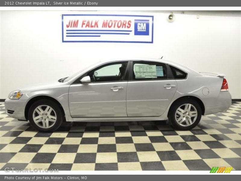 Silver Ice Metallic / Ebony 2012 Chevrolet Impala LT
