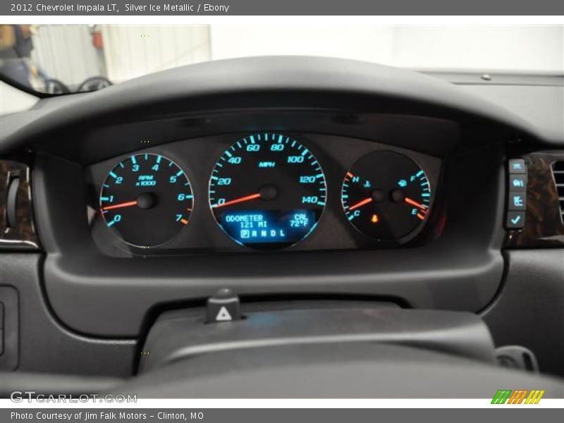 Silver Ice Metallic / Ebony 2012 Chevrolet Impala LT