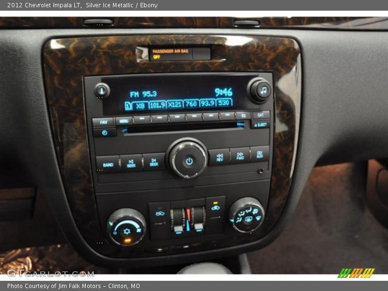Silver Ice Metallic / Ebony 2012 Chevrolet Impala LT