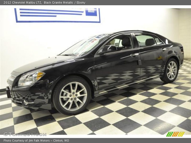 Black Granite Metallic / Ebony 2012 Chevrolet Malibu LTZ