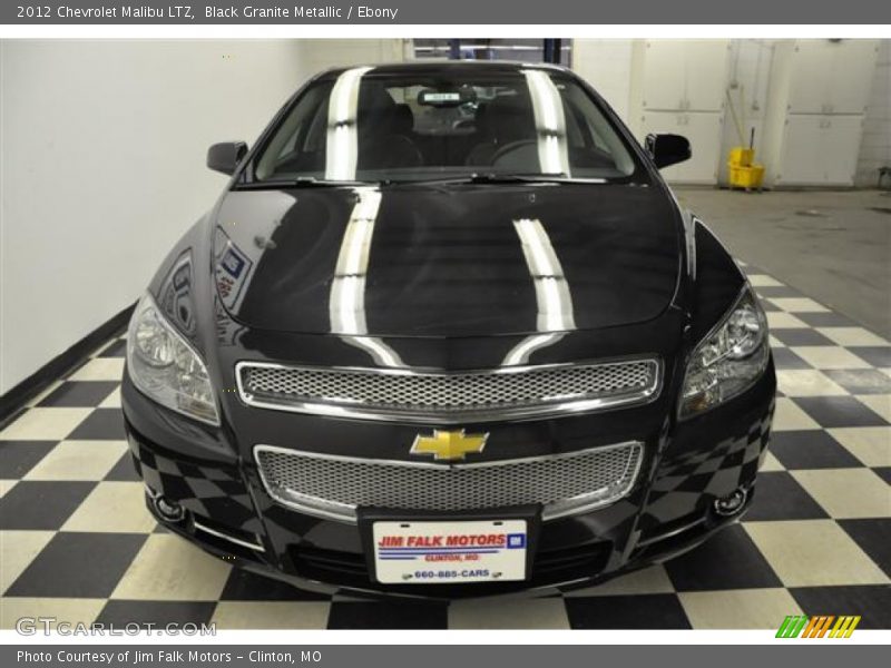 Black Granite Metallic / Ebony 2012 Chevrolet Malibu LTZ
