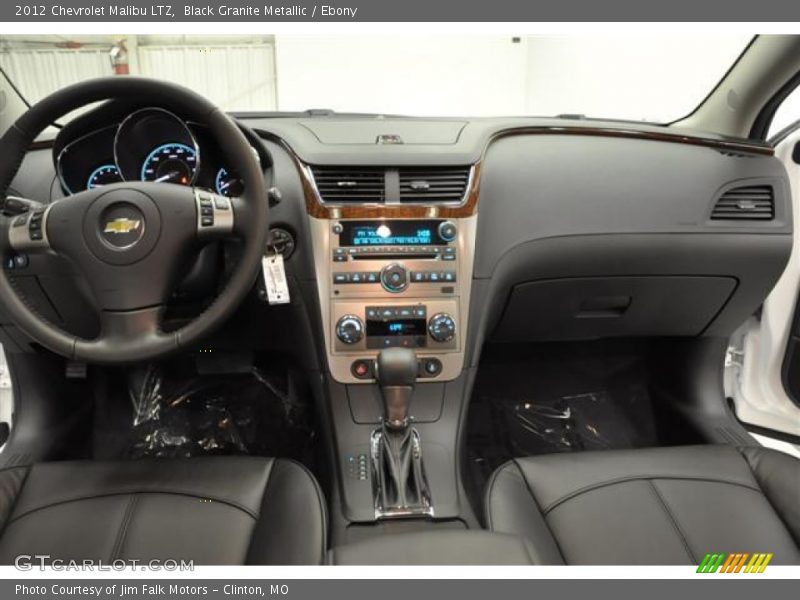 Dashboard of 2012 Malibu LTZ