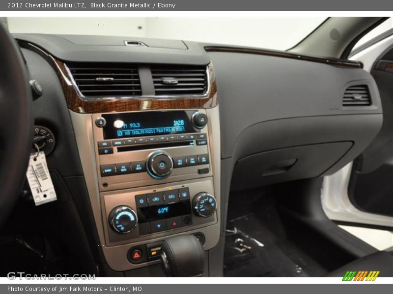 Black Granite Metallic / Ebony 2012 Chevrolet Malibu LTZ