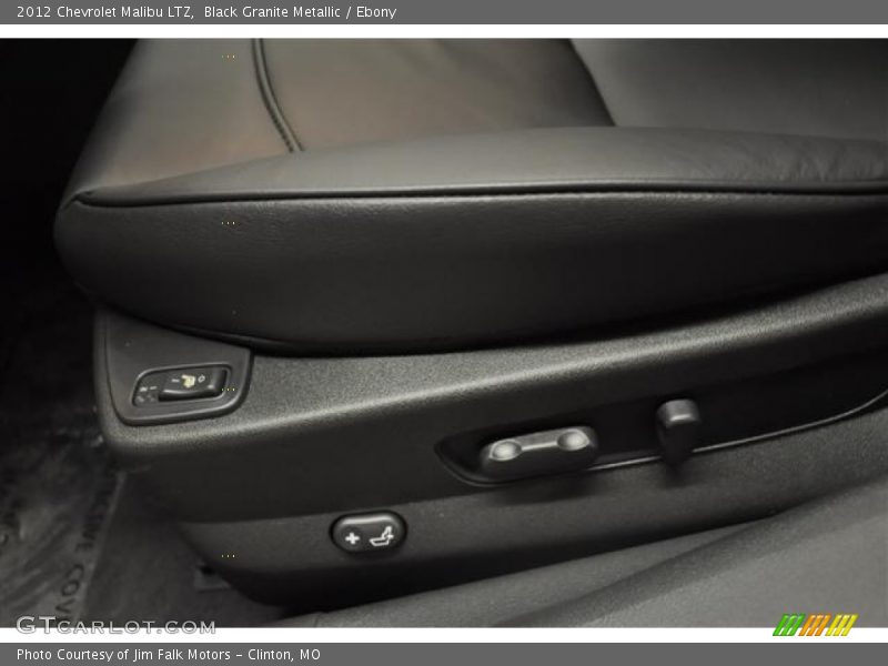 Black Granite Metallic / Ebony 2012 Chevrolet Malibu LTZ