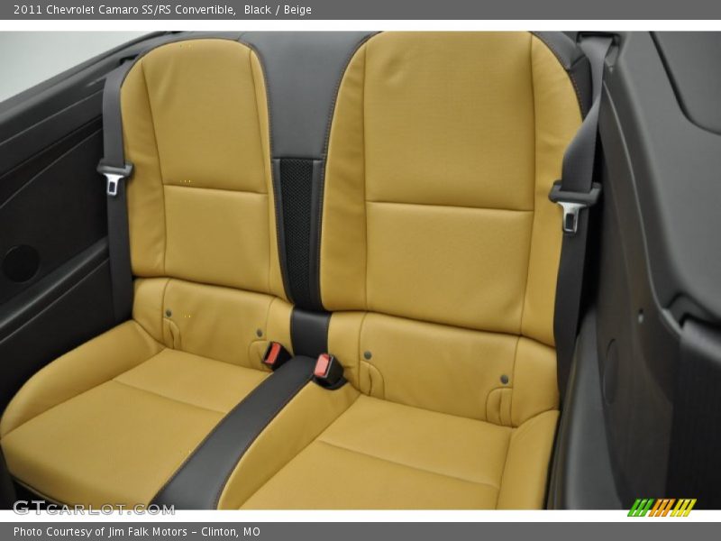 Black / Beige 2011 Chevrolet Camaro SS/RS Convertible