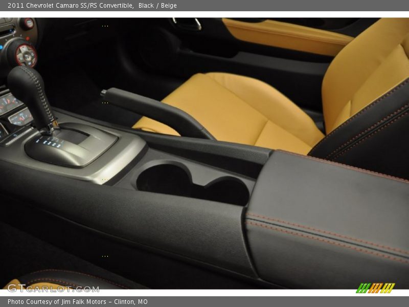 Black / Beige 2011 Chevrolet Camaro SS/RS Convertible