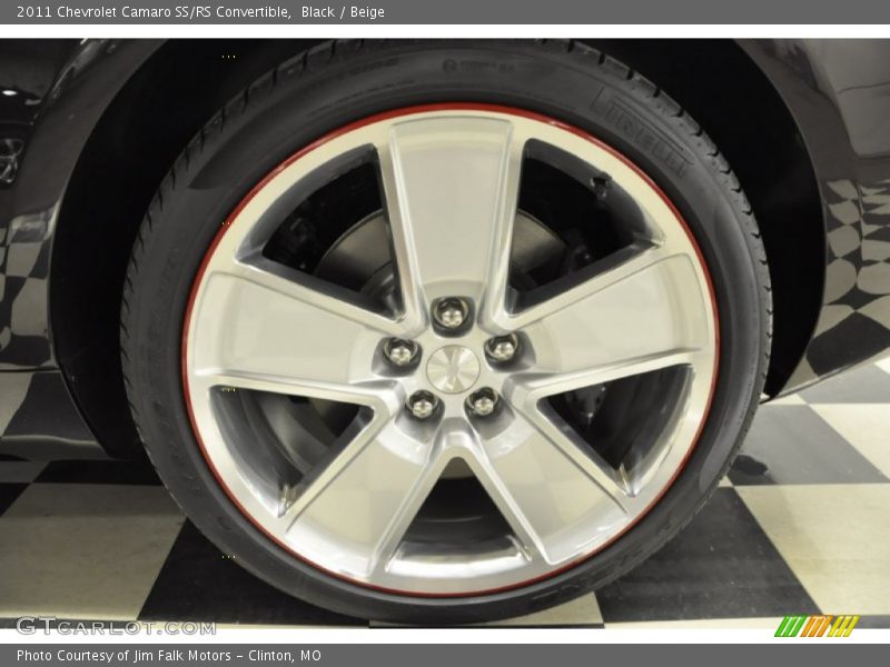  2011 Camaro SS/RS Convertible Wheel