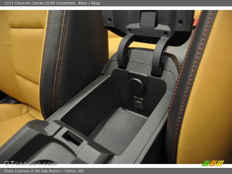 Black / Beige 2011 Chevrolet Camaro SS/RS Convertible