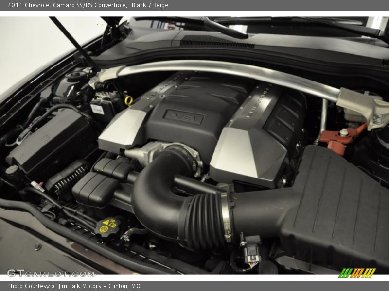 Black / Beige 2011 Chevrolet Camaro SS/RS Convertible