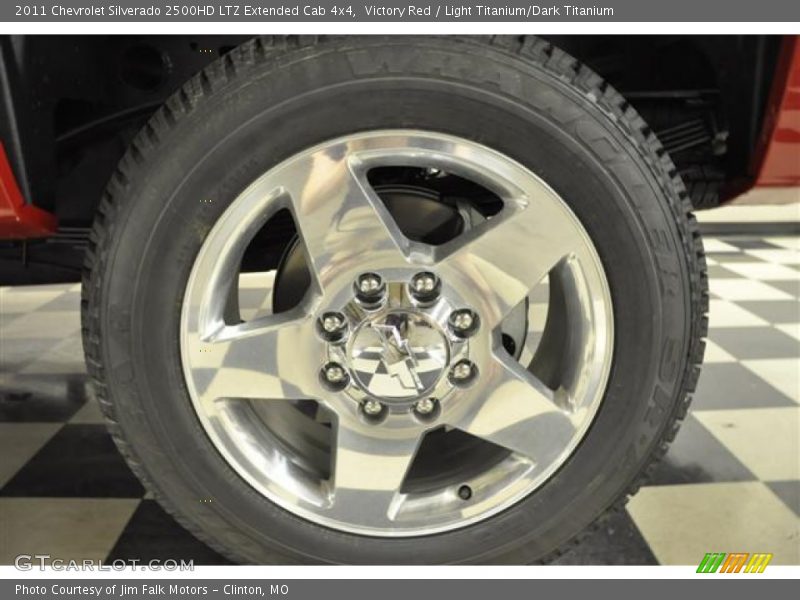  2011 Silverado 2500HD LTZ Extended Cab 4x4 Wheel