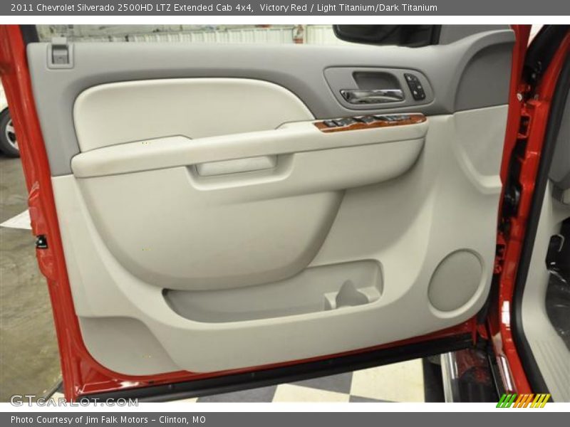 Door Panel of 2011 Silverado 2500HD LTZ Extended Cab 4x4