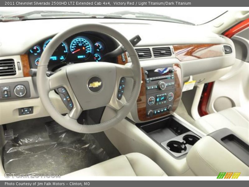 Dashboard of 2011 Silverado 2500HD LTZ Extended Cab 4x4