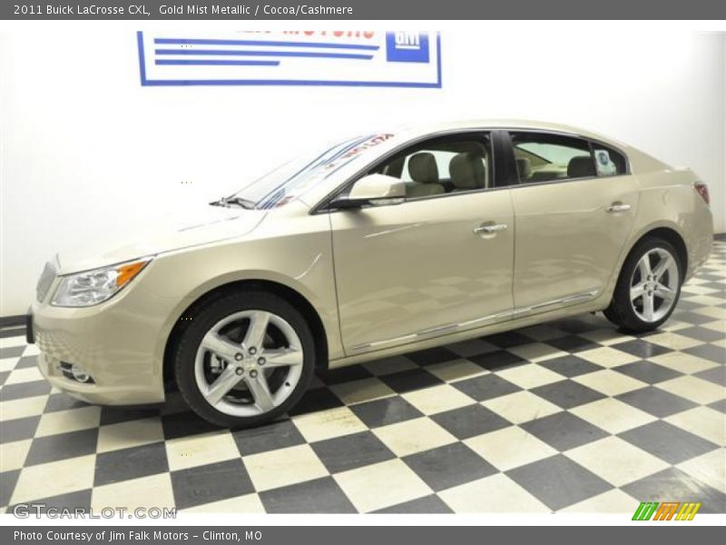 Gold Mist Metallic / Cocoa/Cashmere 2011 Buick LaCrosse CXL