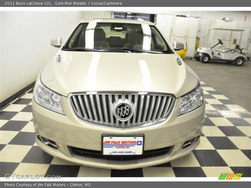 Gold Mist Metallic / Cocoa/Cashmere 2011 Buick LaCrosse CXL