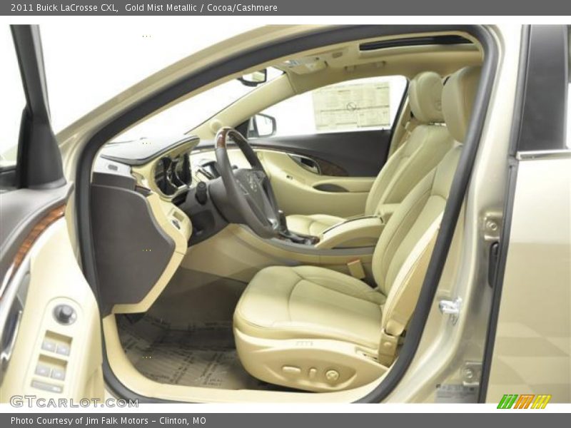Gold Mist Metallic / Cocoa/Cashmere 2011 Buick LaCrosse CXL