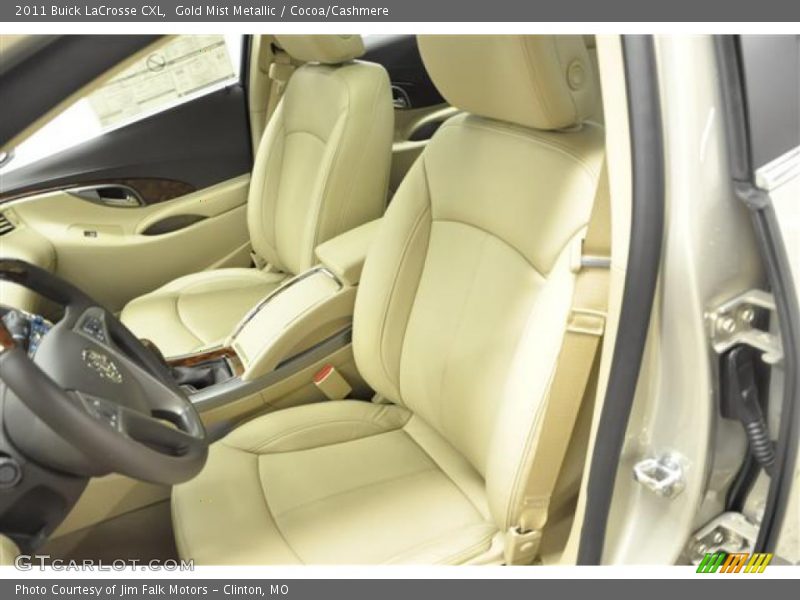 Gold Mist Metallic / Cocoa/Cashmere 2011 Buick LaCrosse CXL